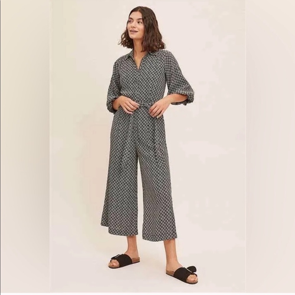 NWT Maeve Myka Wide-Leg Jumpsuit from Anthropologie